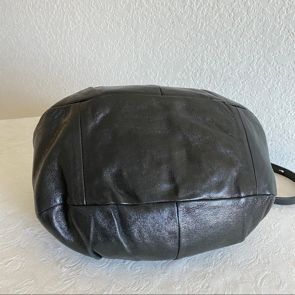 Chloe small black leather 2 way bag